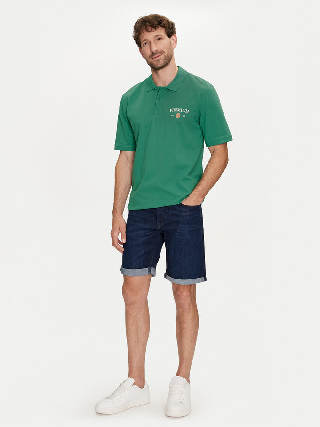 Jack&Jones Jack&Jones Поло Jprblaalfie 12259678 Зелений Regular Fit