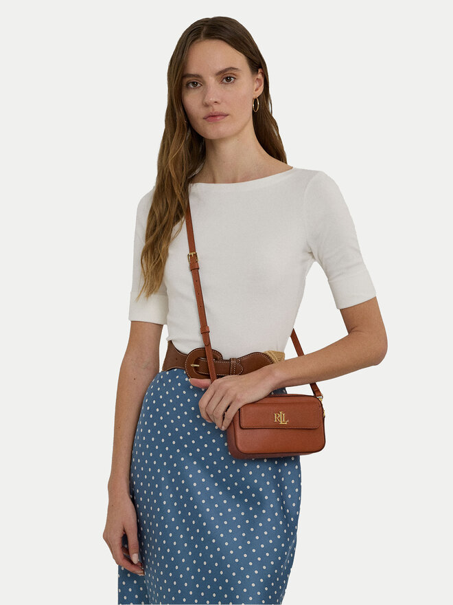 LAUREN RALPH LAUREN Τσάντα Lauren Ralph Lauren 432934353003 Καφέ