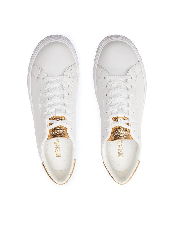 MICHAEL Michael Kors Laisvalaikio batai MICHAEL Michael Kors Grove 43S3GVFS1L Balta