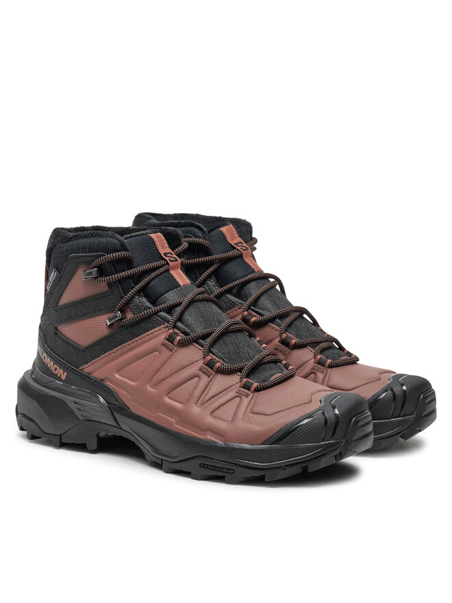 Salomon Pārgājienu apavi Salomon X Ultra Snowpilot Waterproof L47585800 Melns