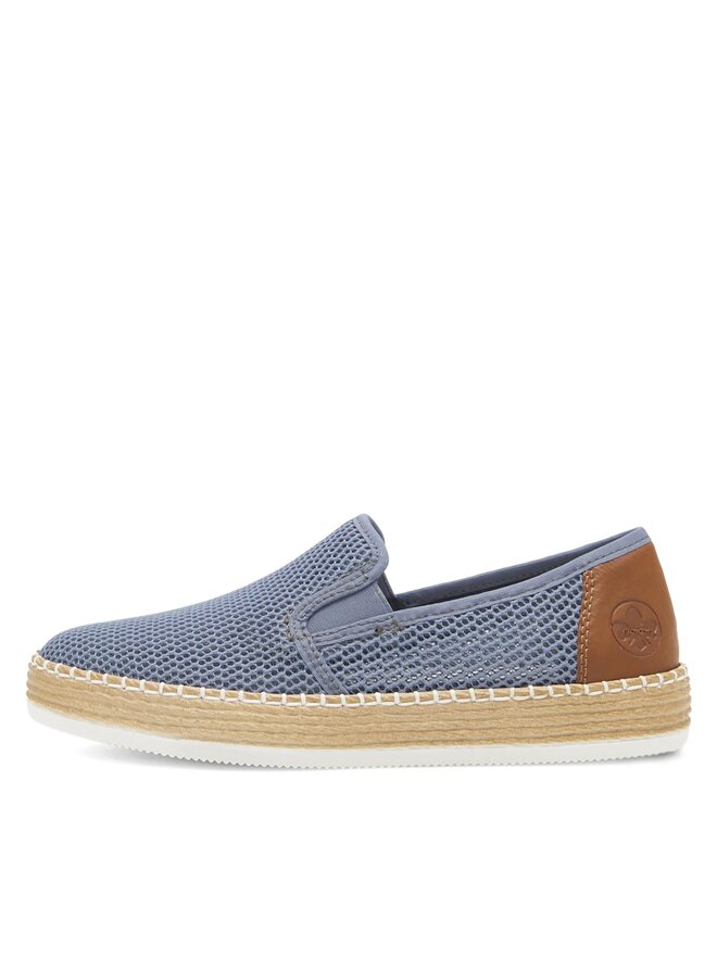 Rieker Espadrile Rieker L7873-12 Albastru