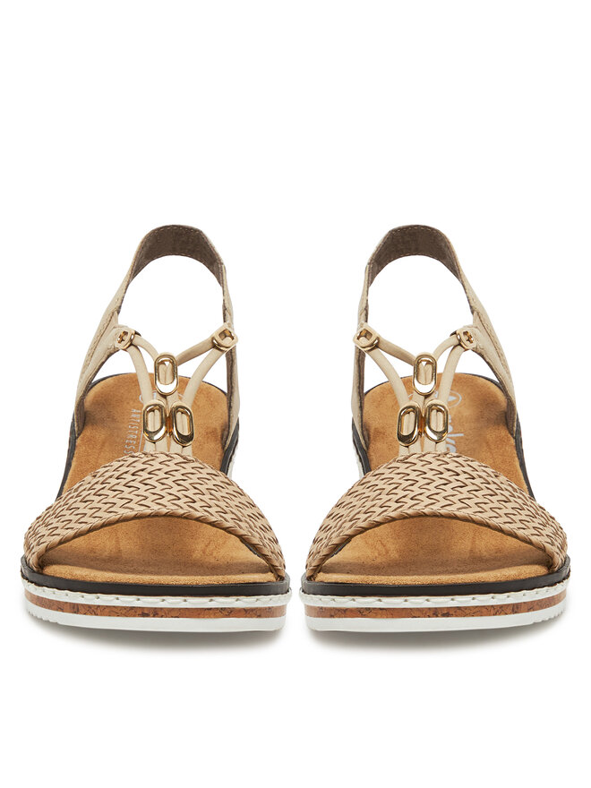Rieker Sandalen Rieker V3662-62 Beige