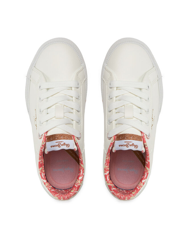 Pepe Jeans Sneakers Pepe Jeans Kenton Bass G PGS30603 Weiß