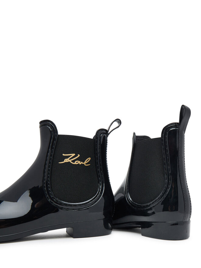 KARL LAGERFELD Γαλότσες KARL LAGERFELD Kalosh II KL94775 Μαύρο