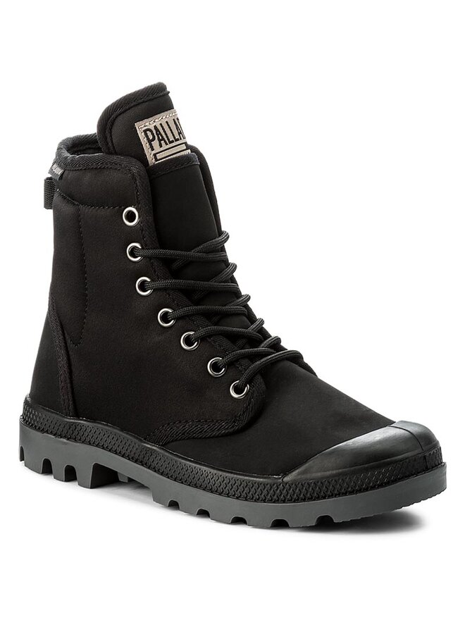 Bottes de randonnee Palladium Pampa Solid Ranger Tp 75564 008 M Noir chaussures