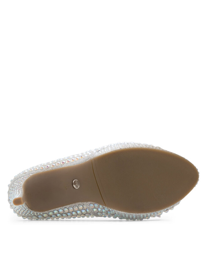 Nine West Szpilki Nine West MAIRA SY8020-9NW Srebrny