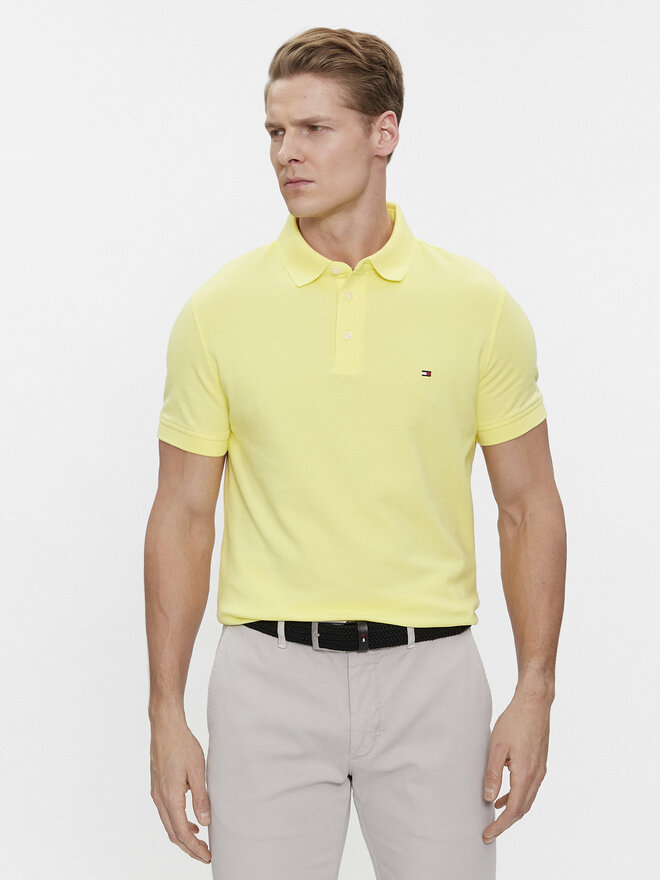 Tommy Hilfiger Tommy Hilfiger Поло 1985 MW0MW17771 Жовтий Regular Fit