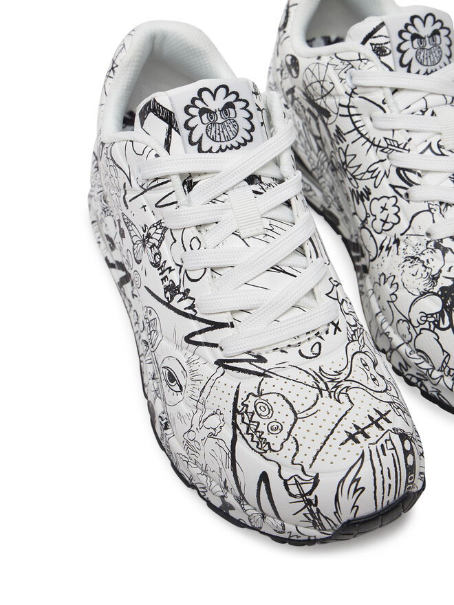 Skechers Αθλητικά Skechers 177972/WBK Λευκό