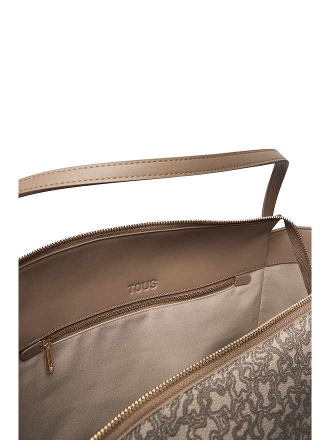 TOUS Handtasche TOUS Kaos Mini Lines 2002183744 Braun