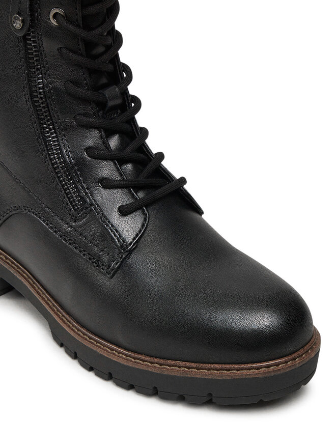 Tamaris Schnürschuhe Tamaris 1-25207-43 Schwarz