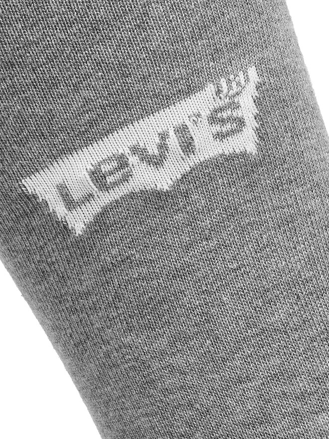 Levi's® 3 pár hosszú szárú férfi zokni Levi's® 37157-1020 Szürke