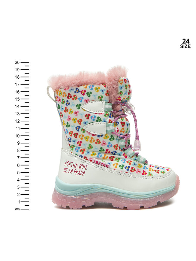 Agatha Ruiz de la Prada Stivali da neve Agatha Ruiz de la Prada 241992-B S Bianco