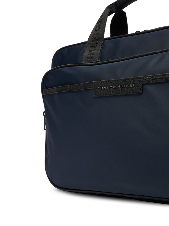 Tommy Hilfiger Taška na laptop Tommy Hilfiger Th Repreve Computer Bag AM0AM13466 Tmavomodrá
