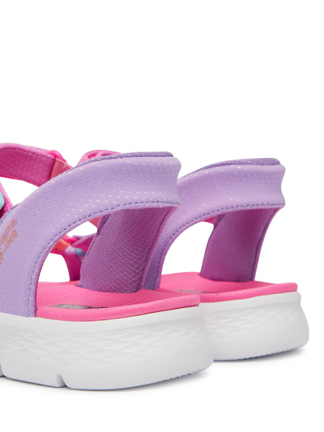 Skechers Sandalen Skechers Slip-Ins: Go Walk Flex Sandal - Lots Of Sol 303028L/MLT Violett