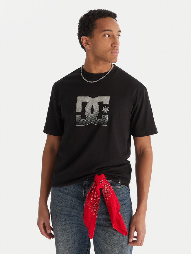 DC Shoes DC Shoes T-Shirt Star Reflective EDYZT04346 Μαύρο Regular Fit