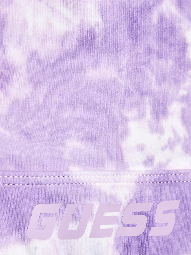 Guess Guess Marškinėliai J2BI37 MC04N Violetinė Slim Fit