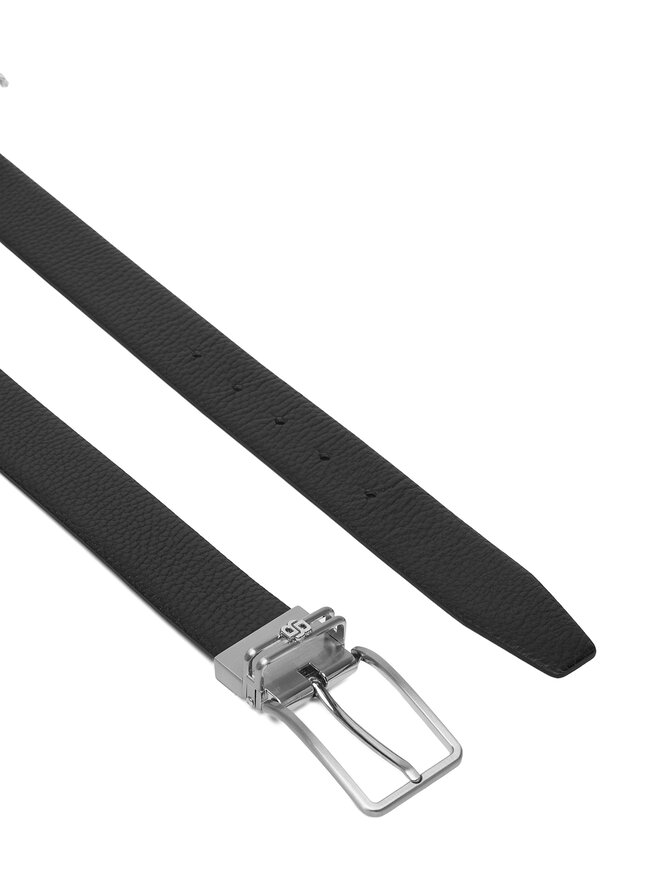 BOSS Gürtel BOSS B Icon Plq 50572925 Schwarz