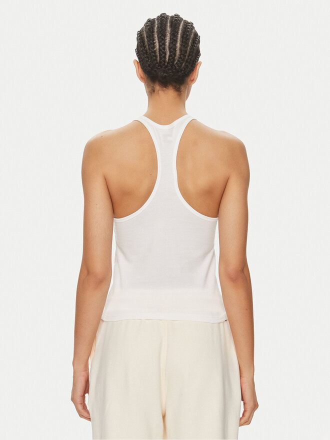 Tommy Hilfiger Tommy Hilfiger Pack de 2 tops UW0UW05014 Blanco Slim Fit