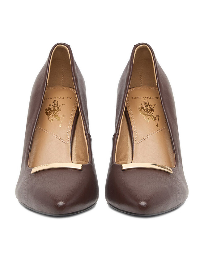 U.S. Polo Assn. High Heels U.S. Polo Assn. EO-JACLYN001W/GL1 Braun