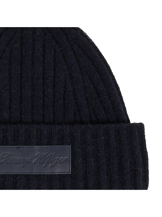 Tommy Hilfiger Cepure Tommy Hilfiger Twist AW0AW15325 Tumši zils