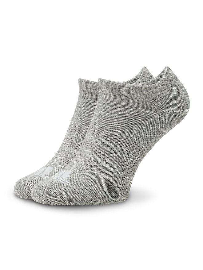 adidas Pedulini unisex adidas Thin and Light Sportswear Low-Cut Socks 3 Pairs IC1337 Grigio