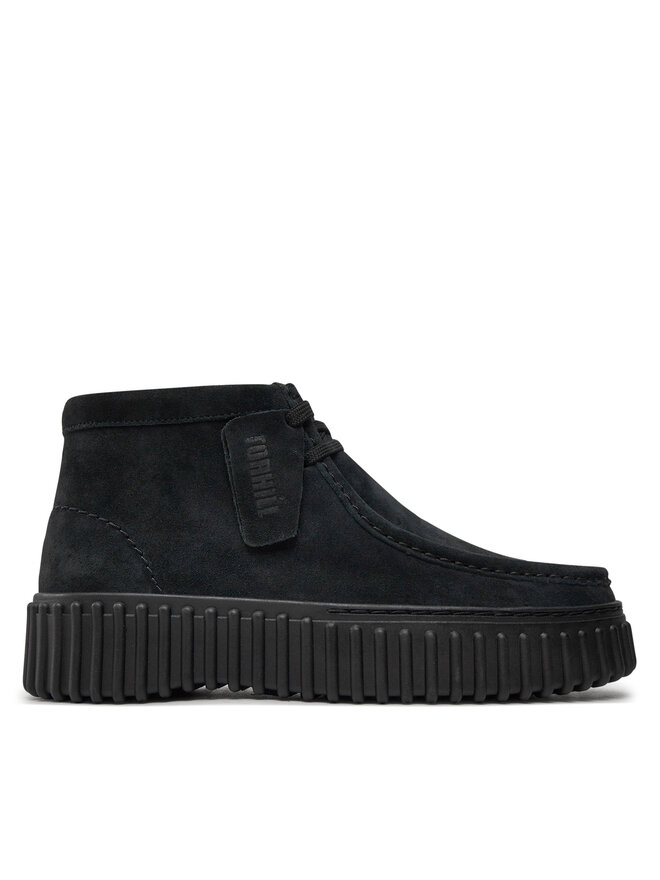 Clarks Черевики Clarks Torhill Moss 26179360 Чорний