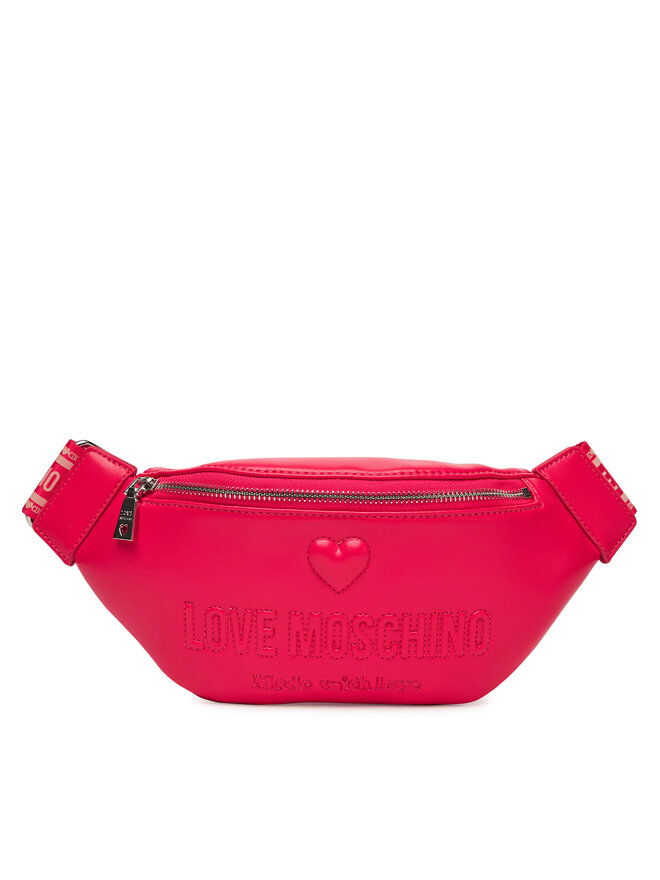 LOVE MOSCHINO Saszetka nerka LOVE MOSCHINO JC4223PP0MKF0615 Różowy