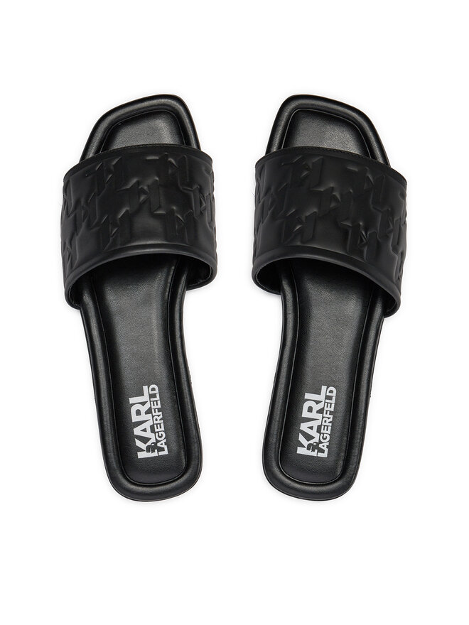 KARL LAGERFELD Klapki KARL LAGERFELD KL85400 Czarny