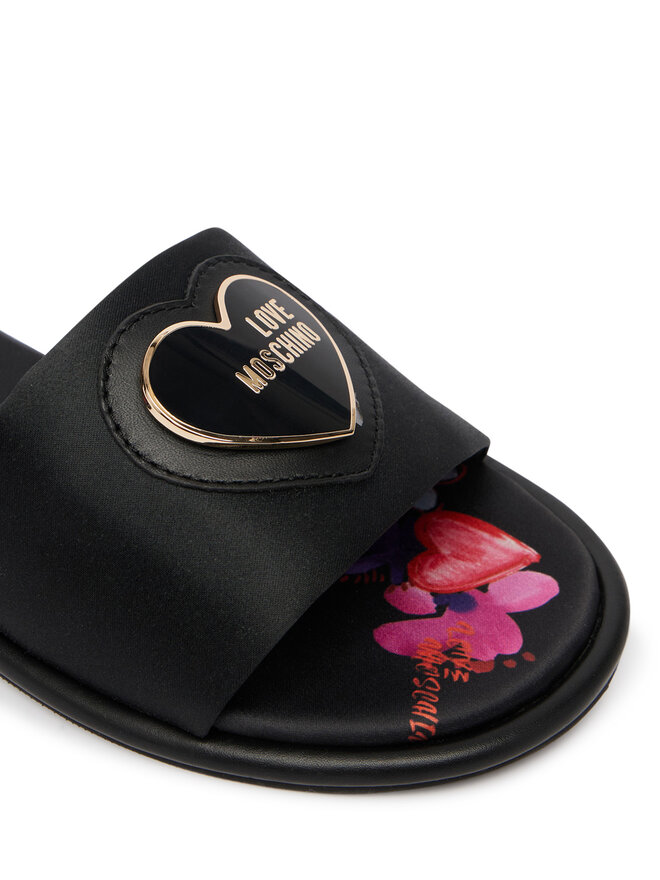LOVE MOSCHINO Шльопанці LOVE MOSCHINO JA28232G0OJO0000 Чорний