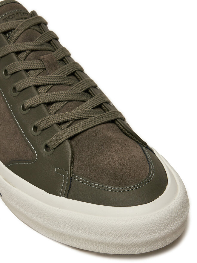 Tommy Hilfiger Zapatillas Tommy Hilfiger Vulc Street Low FM0FM05458 Verde