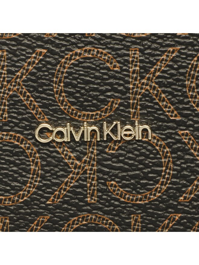 Calvin Klein Rucksack Calvin Klein Ck Must Campus Backpk W/Flap-Mn K60K610922 Braun