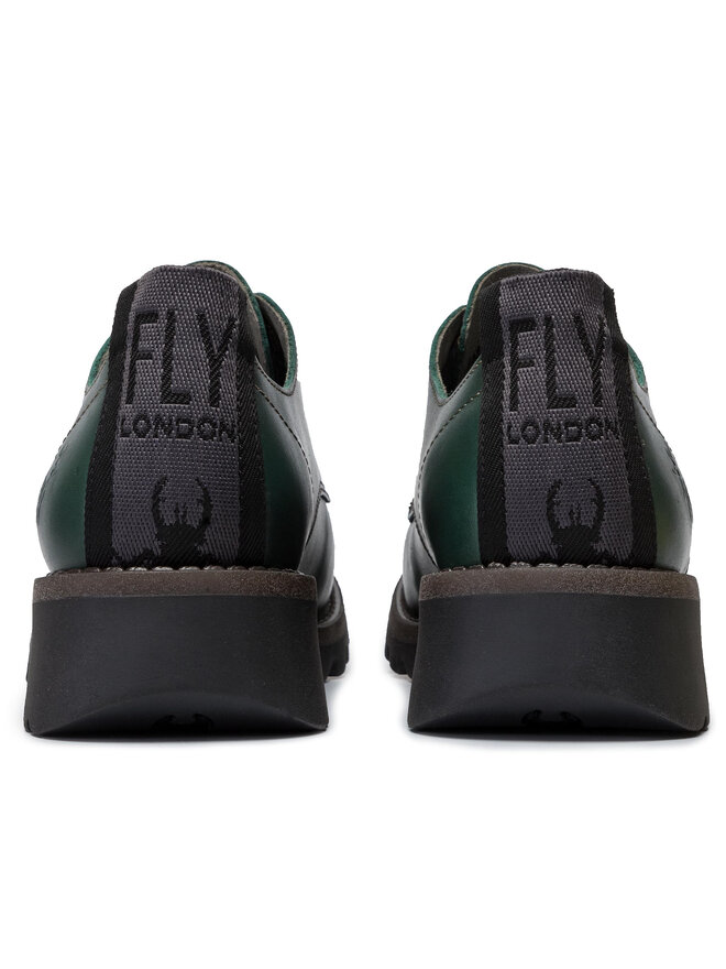 Fly London Oxford Schuhe Fly London Rudafly P144538007 Grün