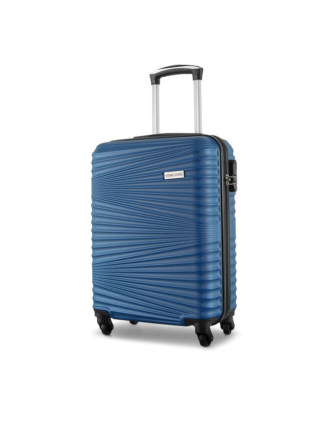 Semi Line Βαλίτσα Καμπίνας Semi Line T5744-1 Σκούρο μπλε