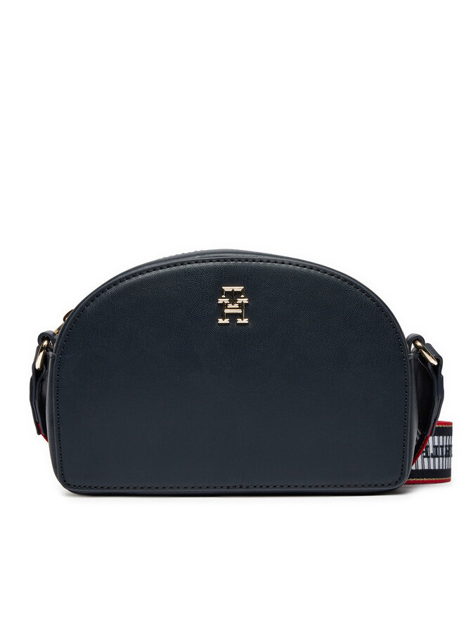 Tommy Hilfiger Handtasche Tommy Hilfiger Fresh Camera Bag Corp AW0AW16682 Dunkelblau