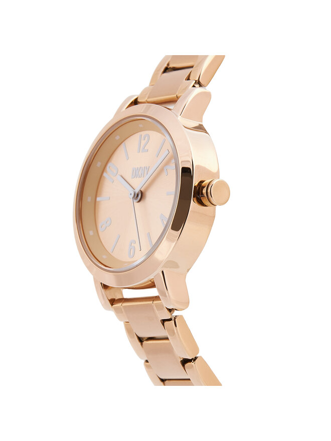 DKNY Zegarek DKNY Soho NY6679 Różowe złoto