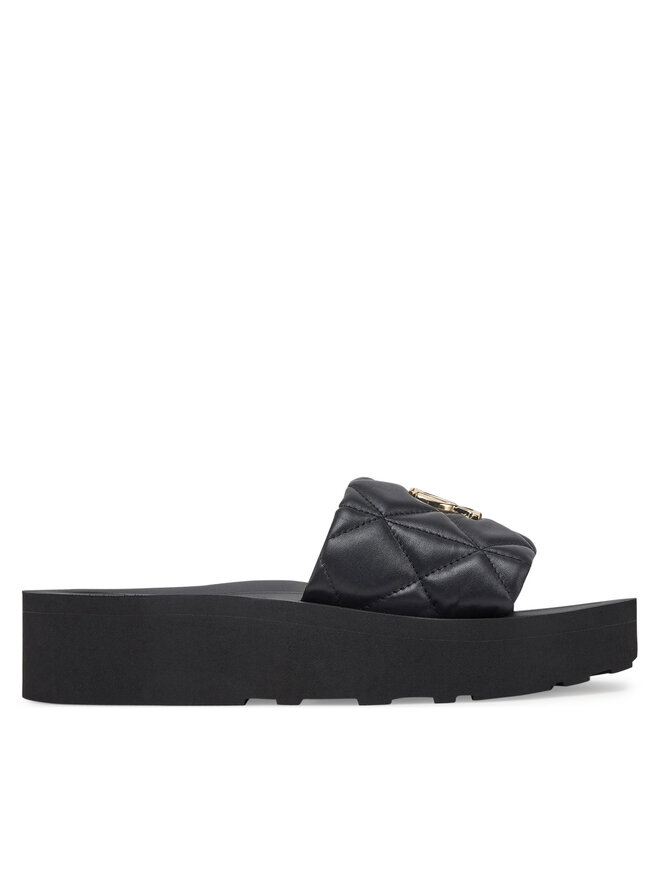 LOVE MOSCHINO Klapki LOVE MOSCHINO JA28014I1MIE0000 Czarny
