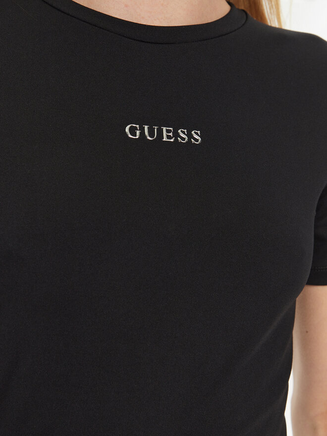 Guess Guess T-Shirt Marika V4YI22 KCD02 Μαύρο Regular Fit