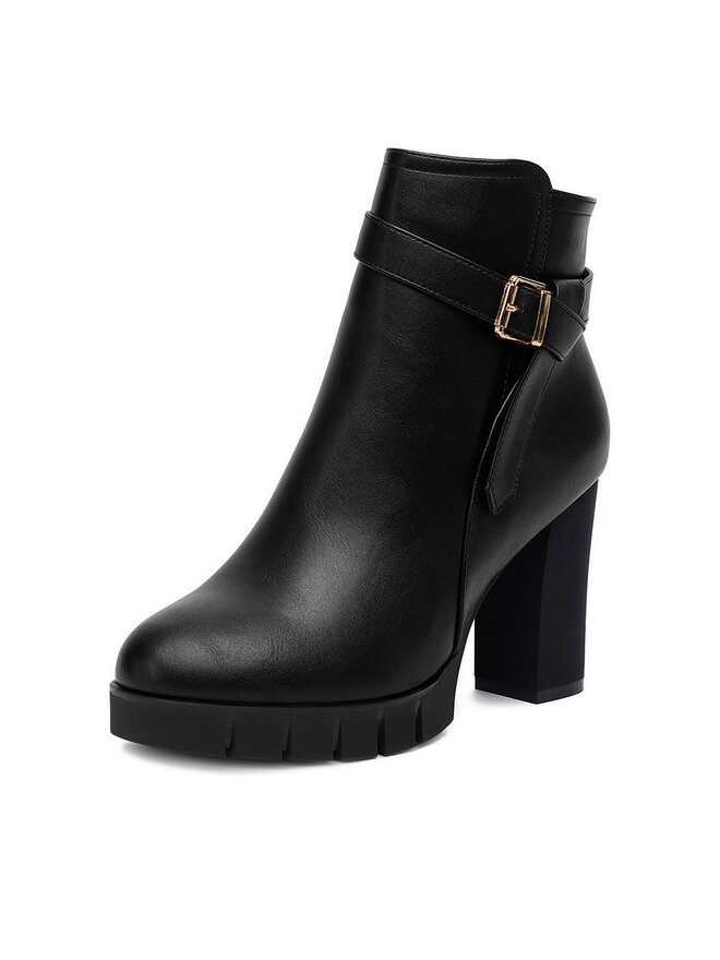 DeeZee Botine DeeZee HX16041A-180 Negru