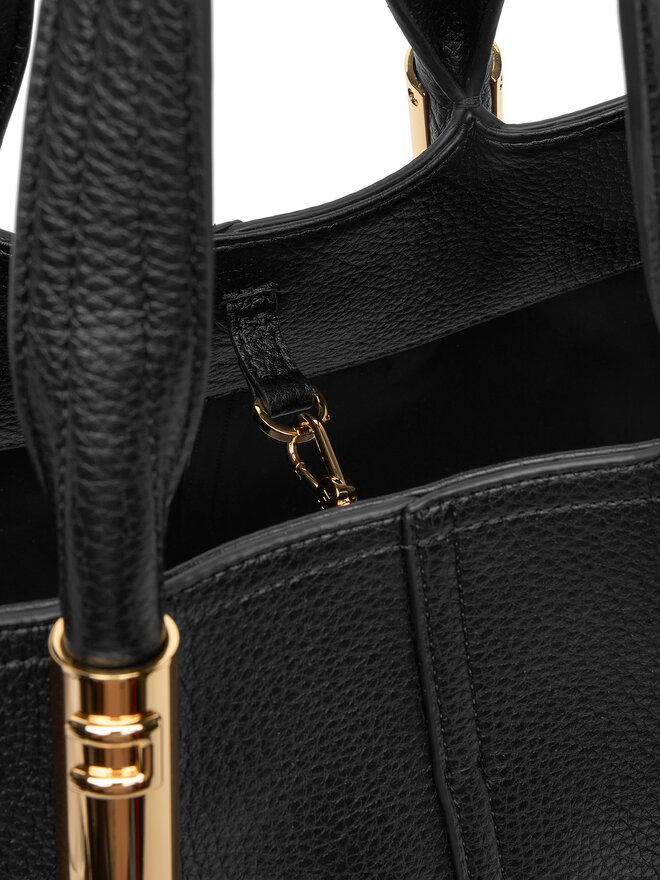 Elisabetta Franchi Ročna torba Elisabetta Franchi BS-42A-56E2-V400 Črna