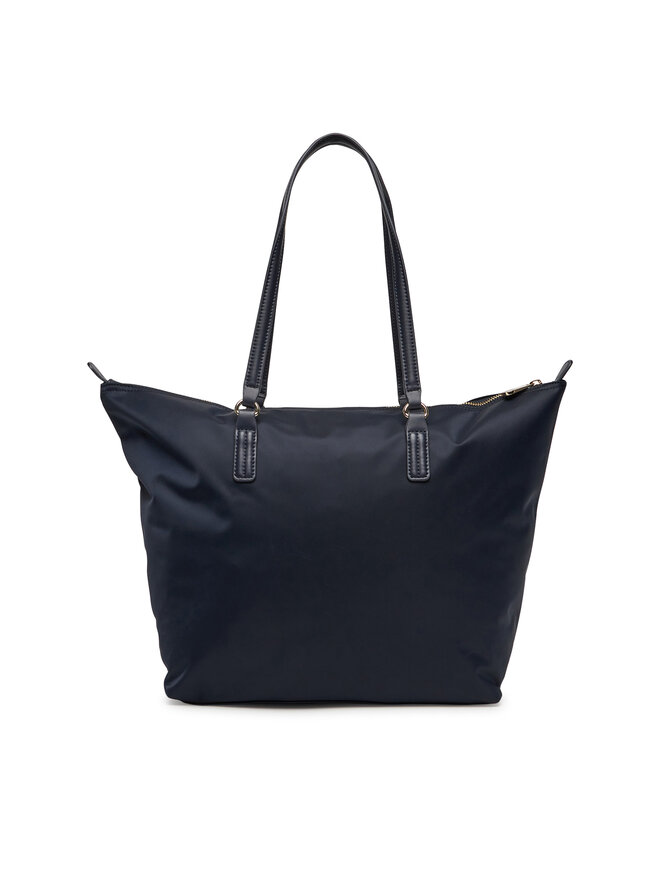 Tommy Hilfiger Torebka Tommy Hilfiger Poppy Tote Corp AW0AW17205 Granatowy
