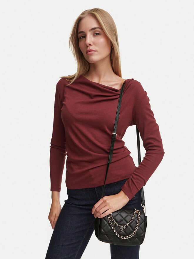 Guess Handtasche Guess Juliet Mini HWQG24 56740 Schwarz