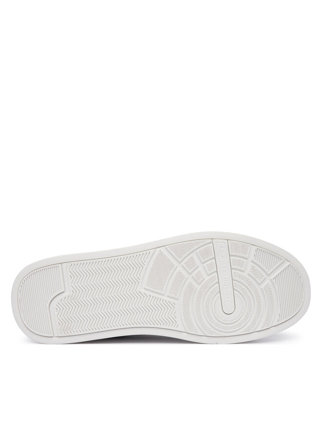 Tommy Hilfiger Sneakers Tommy Hilfiger Th Court Lth Mix Monogram FM0FM06082 Schwarz