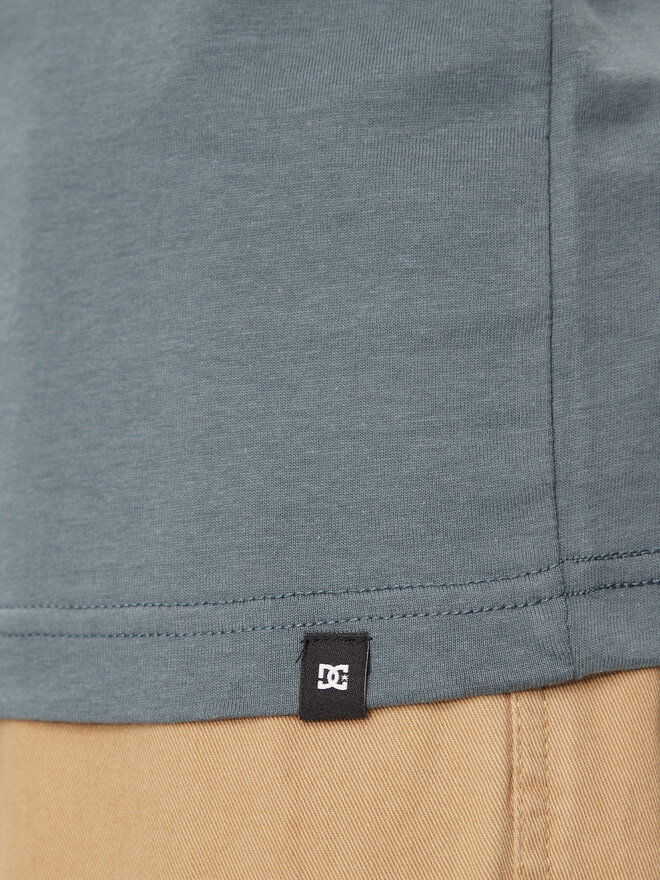 DC DC Футболка Chain Gang Tss ADYZT05348 Сірий Regular Fit