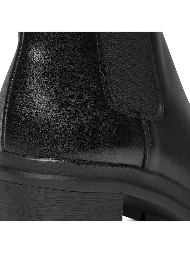 Tamaris Členková obuv s elastickým prvkom Tamaris 1-25409-41 Čierna