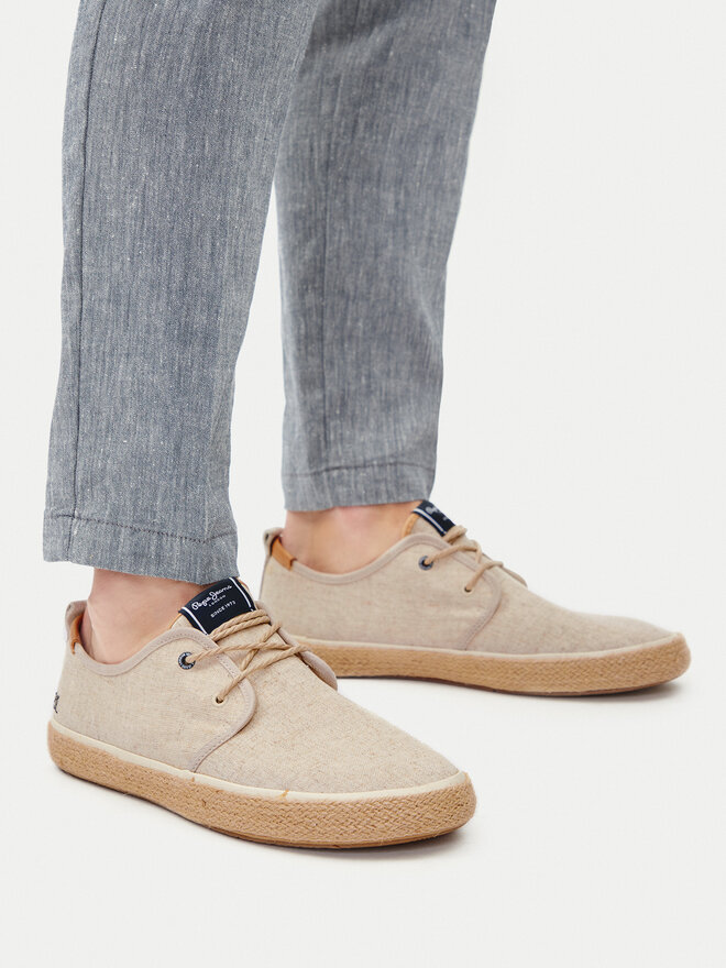 Pepe Jeans Espadrilės Pepe Jeans PMS10330 Écru