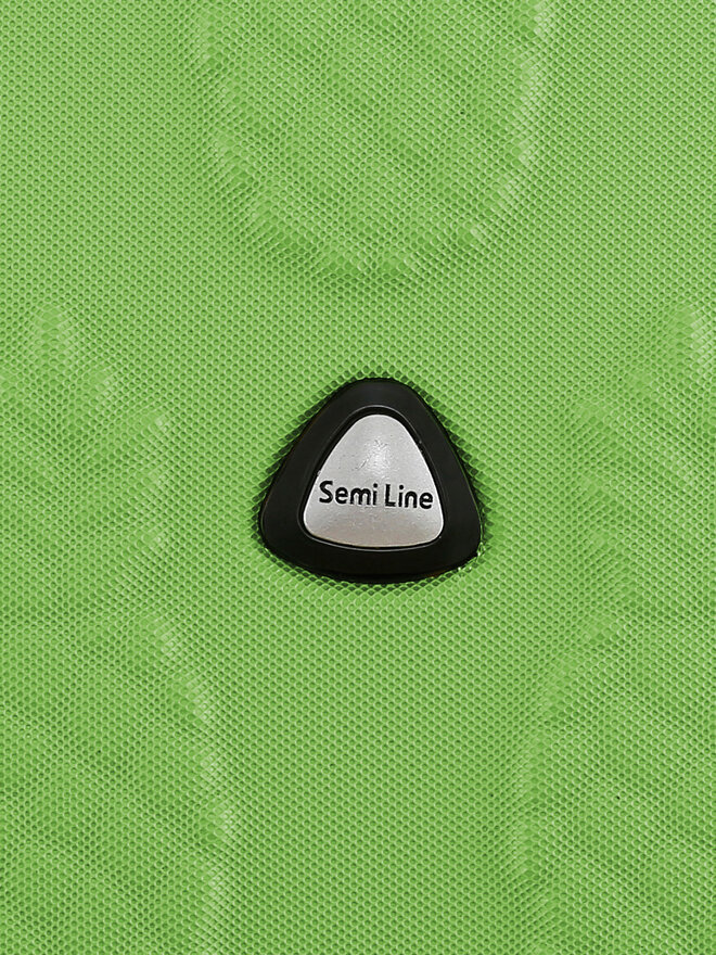 Semi Line Valigia grande Semi Line T5949-3 Verde