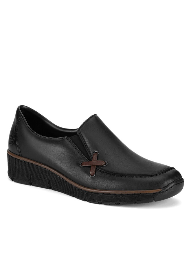 Rieker Halbschuhe Rieker 53783-00 Schwarz