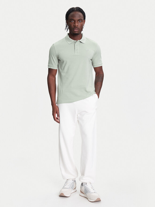 Guess Guess Polo marškinėliai Z5YP02 K9WF1 Žalia Regular Fit