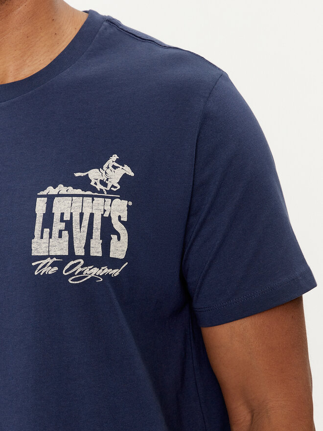 Levi's® Levi's® Marškinėliai Classic Graphic 22491-1484 Tamsiai mėlyna Regular Fit