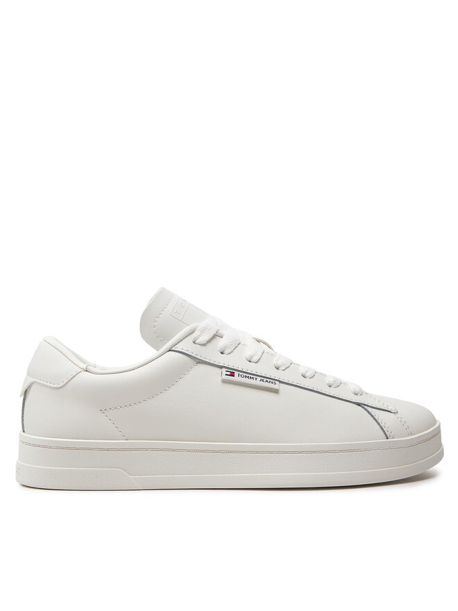 Tommy Jeans Sneakers Tommy Jeans Tjm Leather Low Cupsole EM0EM01374 Écru